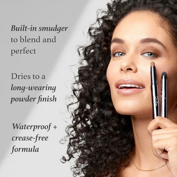 🦋 JULEP Eyeshadow 101 Crème-to-Powder Stick in Mink Mauve Metallic - Picture 9 of 13